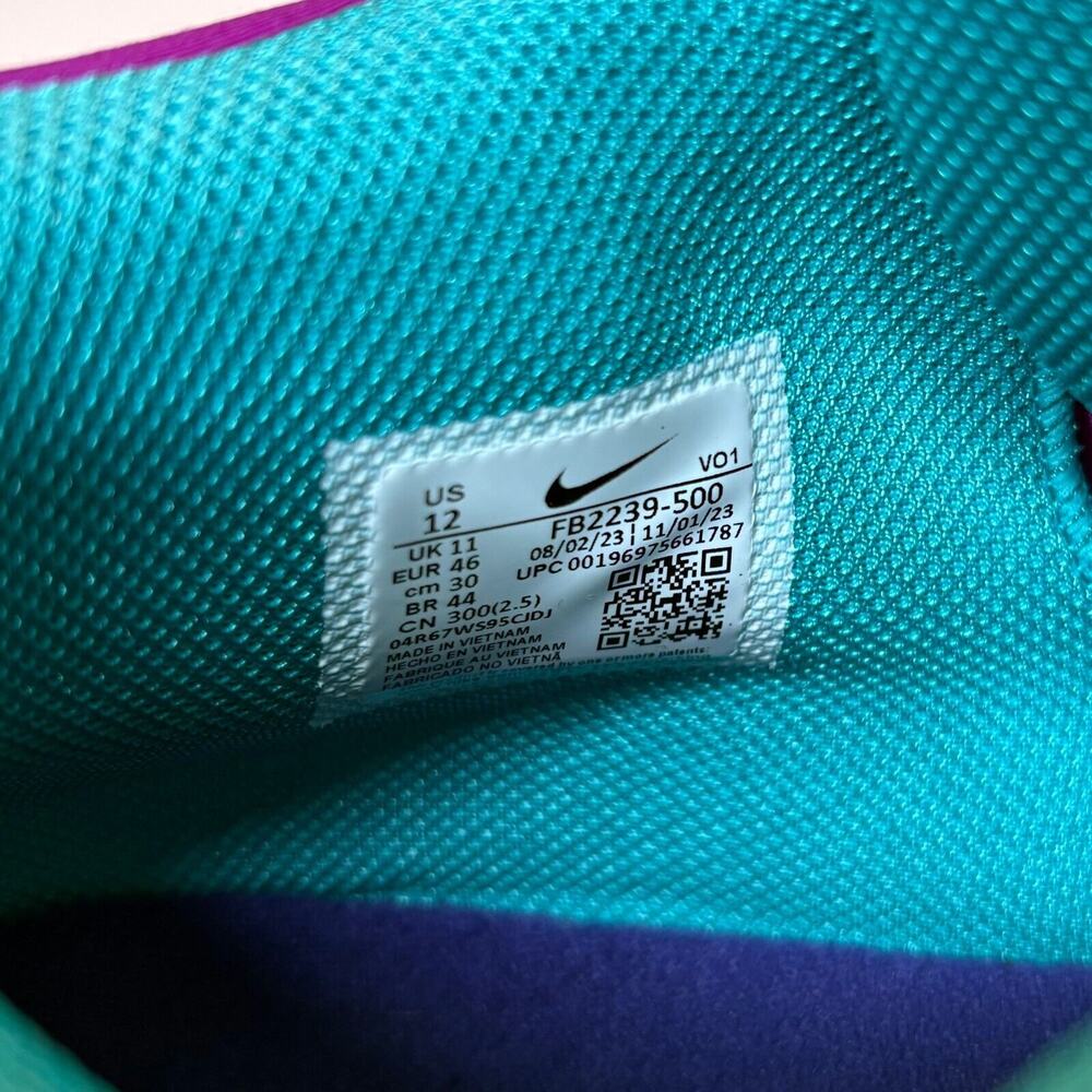Nike LeBron James Witness Field Purple Violet Blue Basketball Sneakers US Sz 12 - Picture 13 of 13